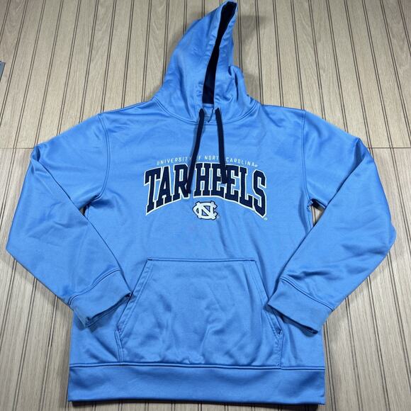 Champion Light Blue NC Tar Heels Hoodie M North Carolina - Picture 1 of 13